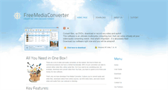 Desktop Screenshot of freemediaconverter.org