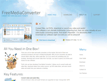 Tablet Screenshot of freemediaconverter.org